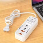 Regleta USB con 4 puertos