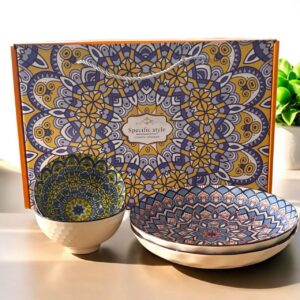 Set de platos + bolws (No incluye palillos)